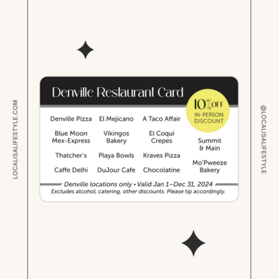 2024 Denville Restaurant Card