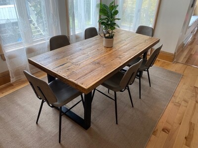TABLE EN BOIS DE GRANGE