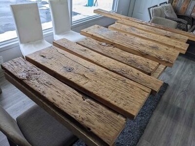 TABLETTE EN BOIS DE GRANGE 2&#39;&#39;