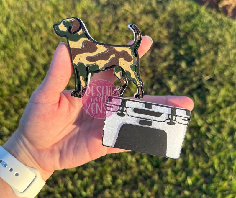 Camo Dog &amp; Cooler Vent Clips
