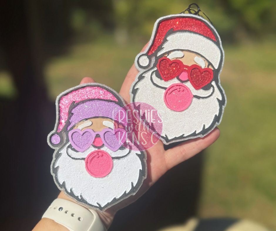 Bubble Gum Santa