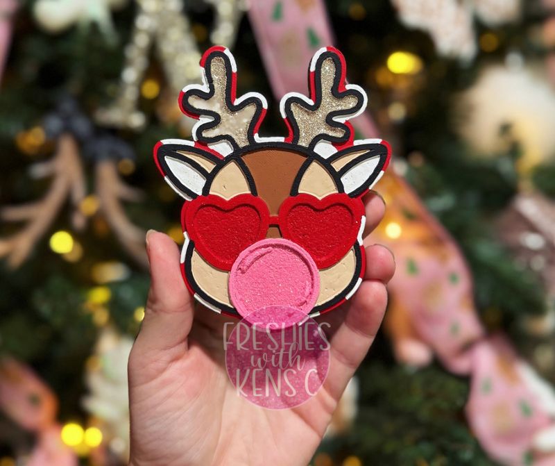 Bubble Gum Reindeer
