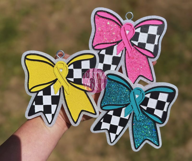 Awareness Ribbon Bow
