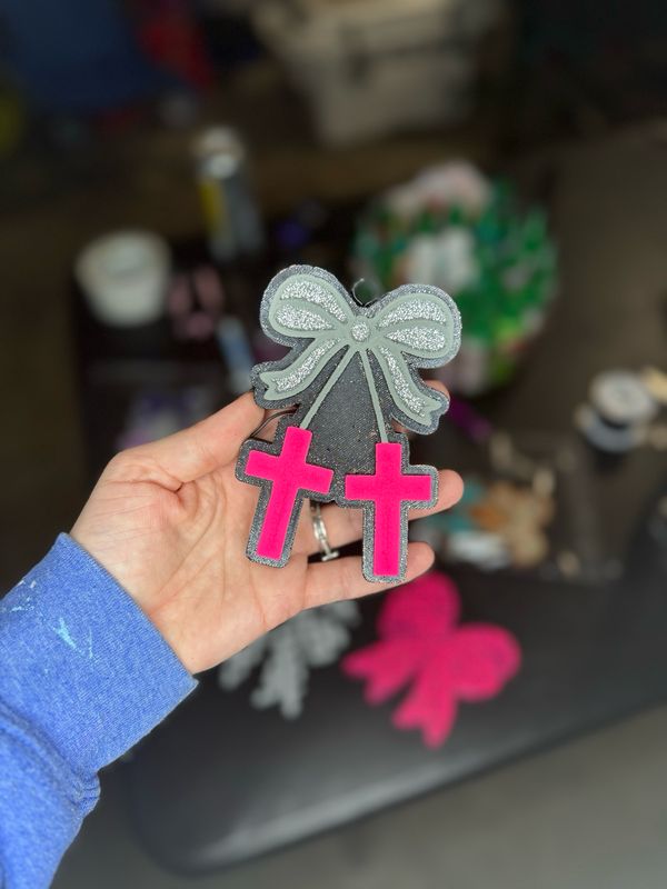 Crosses -leather And Lace