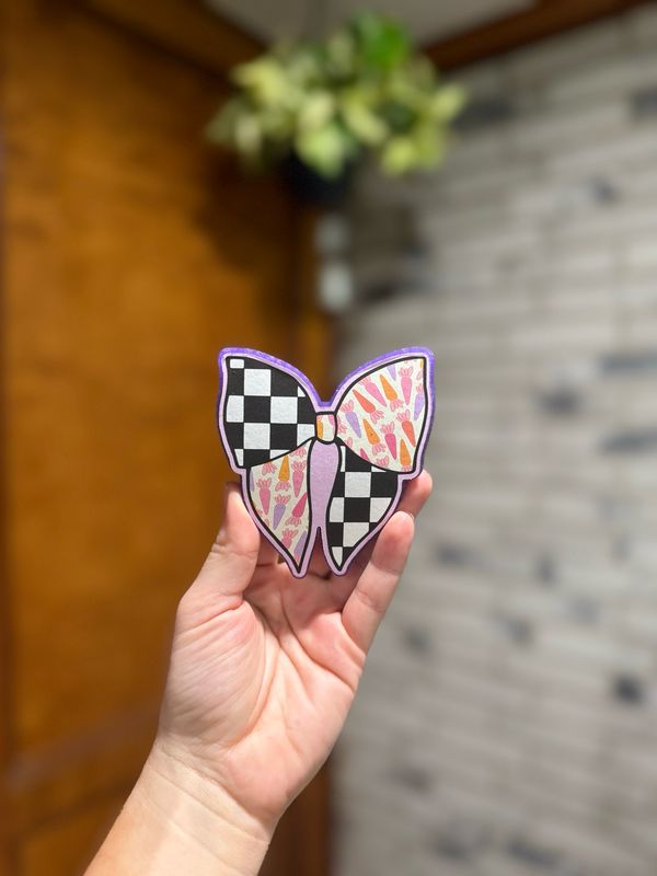 Easter Bow - Leather &amp; Lace