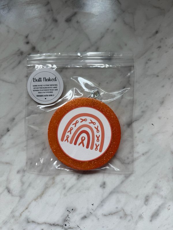 Orange Rainbow Round