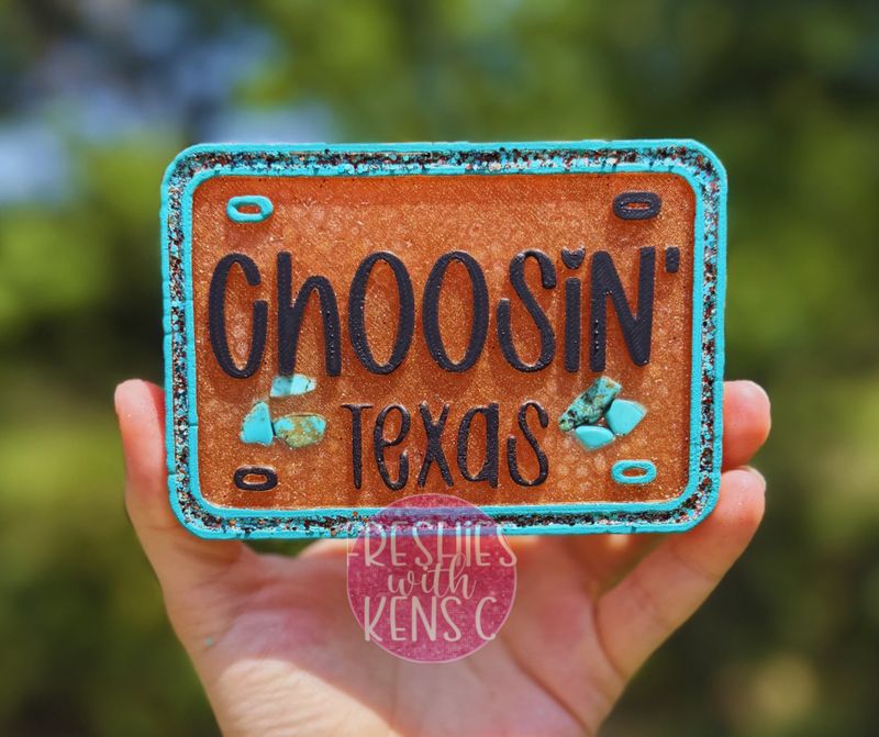 Choosin Texas Plate