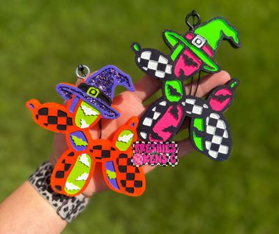 Witchy Balloon Dog