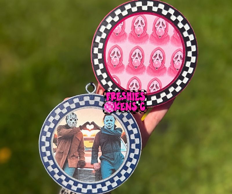 Checkered Cardstock Frame