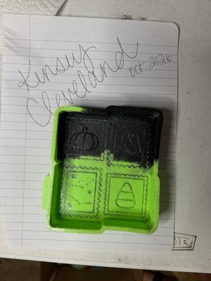 Halloween Stamp - Car Kissed