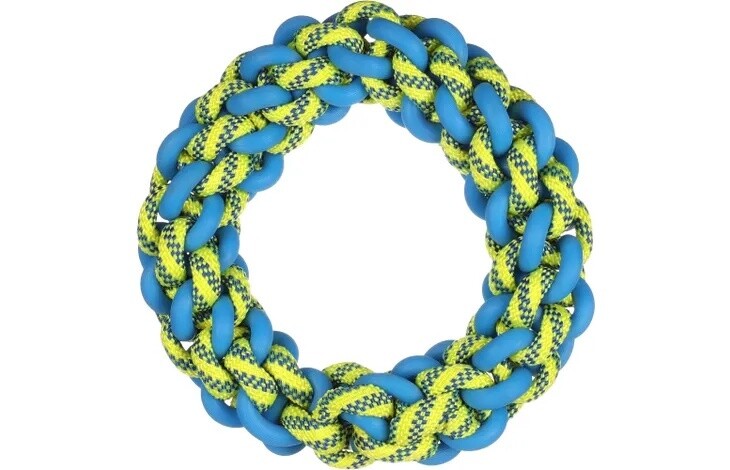Tofla Ring Touw Blauw &amp; Geel (drijvend)