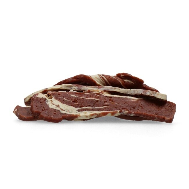 Steak filet strips 80gr  rund/kabeljauw