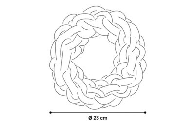 Tofla Ring Touw Blauw &amp; Geel (drijvend)