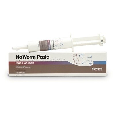 No Worm Pasta Hond En Kat - Anti wormenmiddel - 10 ml Alle Gewichten