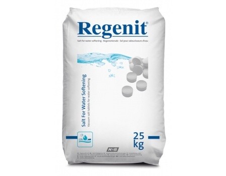 REGENIT ZOUTTABLETTEN ONTHARDING ZAK 25 KG