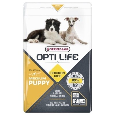 Opti Life Puppy medium 2.5 kg