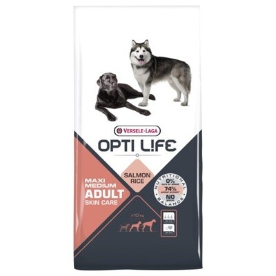 Opti Life Adult skin care medium-maxi 12.5 kg