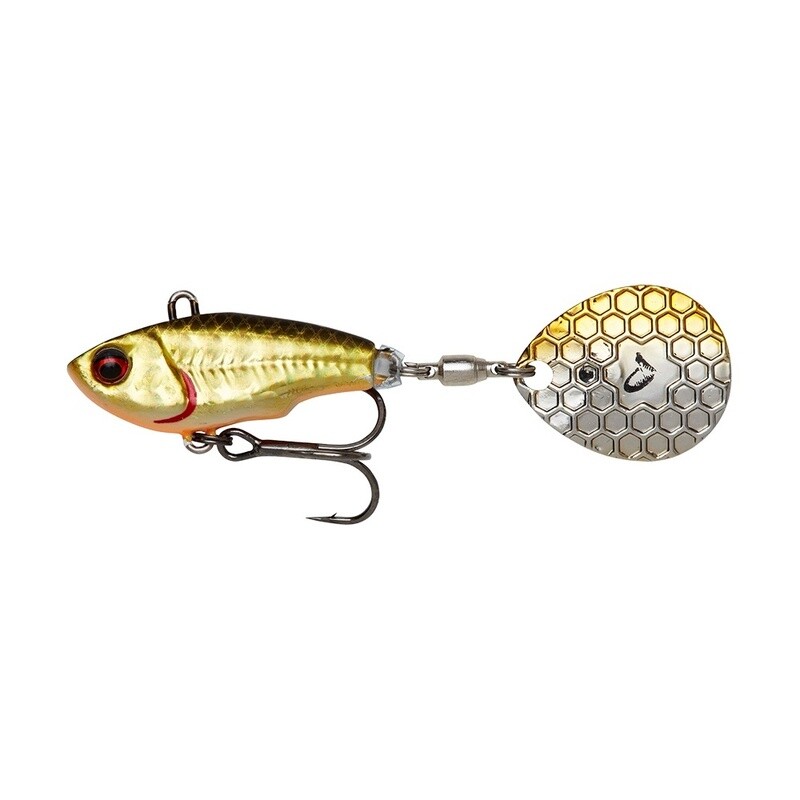 3D Fattailspin 6.5cm 12.5gr zinkende dirthy roach