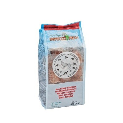 Farmfood rund Compleet pouch 550gr  (diepvries)