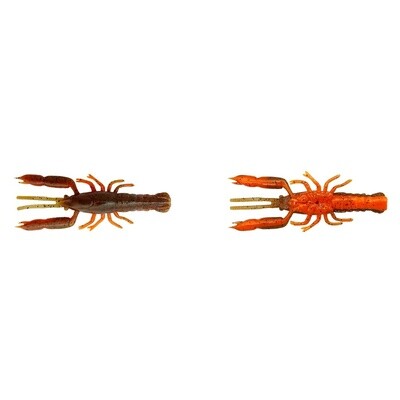 SAVAGE GEAR 3D Crayfish rattling 5.5CM 1.6G brown orange 8st