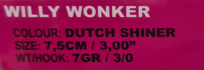Softbait Willy Wonker 7.5cm | 1st Naturel