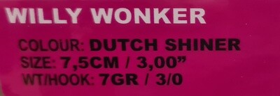 Softbait Willy Wonker 7.5cm | 1st Naturel