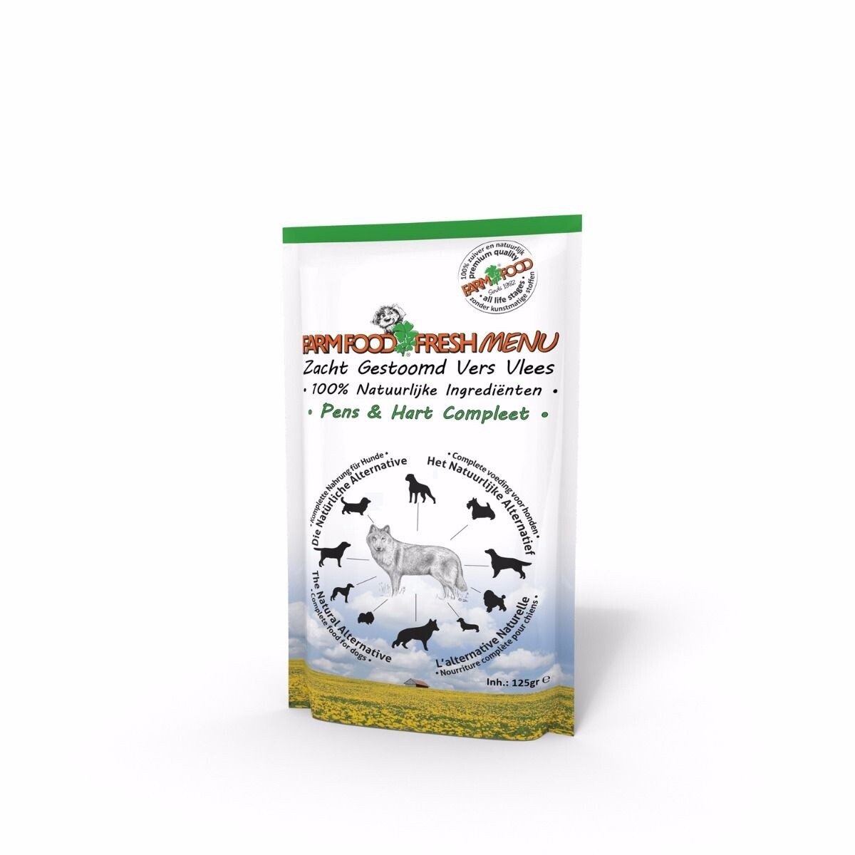Farmfood - Fresh menu Pens en Hart 125gr