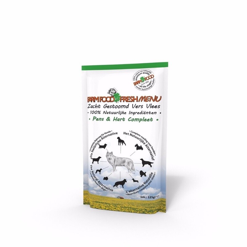 Farmfood - Fresh menu Pens en Hart 125gr