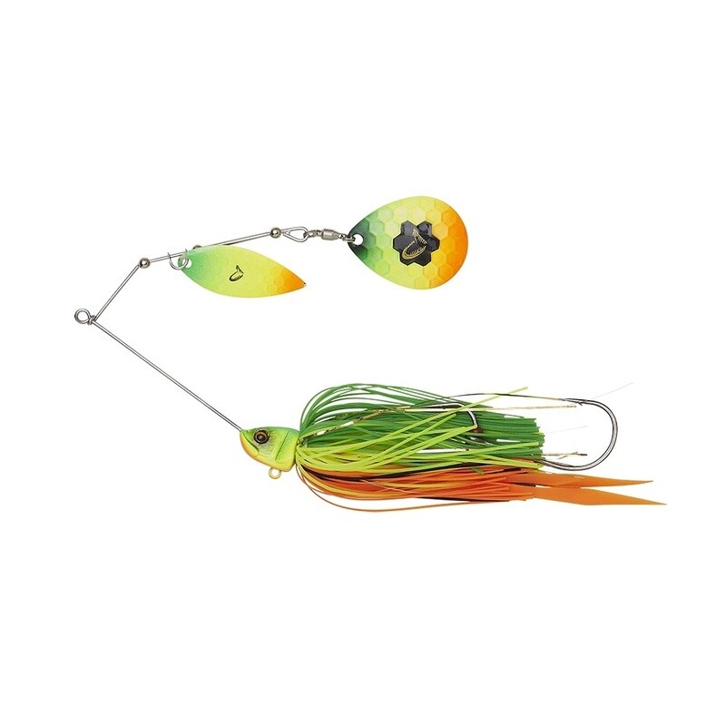 Savage Gear Da&#39;Bush Spinnerbait Sinking FIRETIGER 14cm (21g)