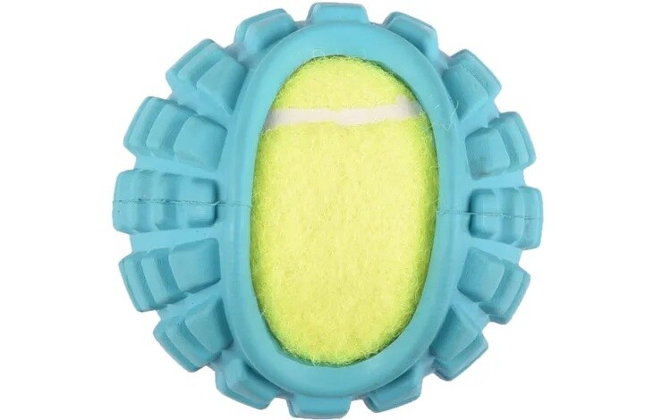 Drury Noppenbal met tennisbal Blauw