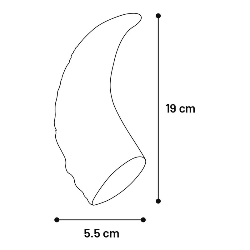 Wietsa Hoorn met rundsmaak á 19cm TPU