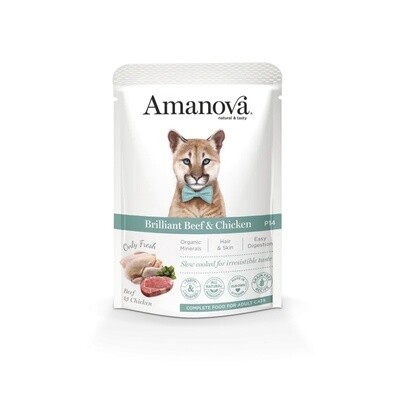 Amanova Brilliant Beef &amp; Chicken 85gr