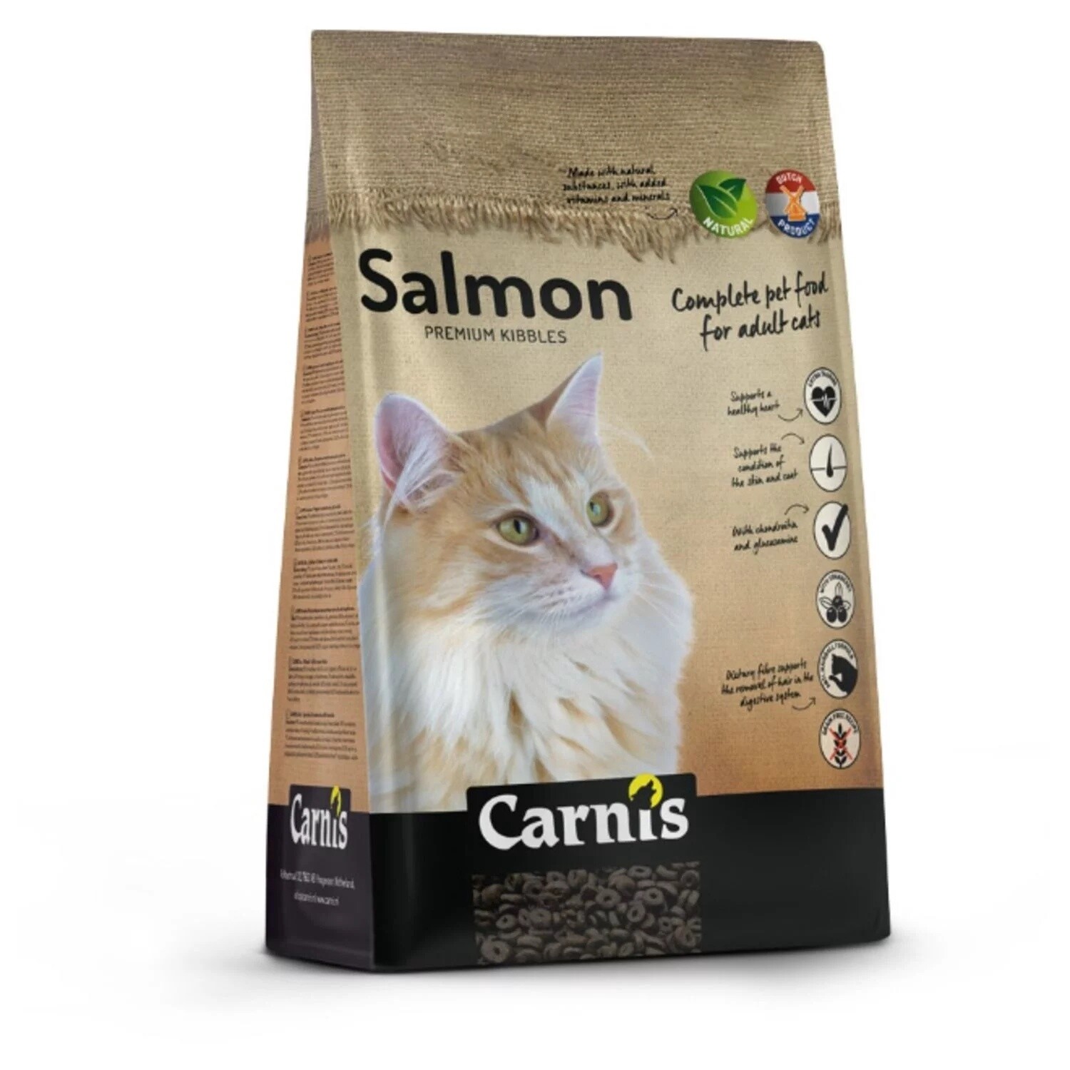 Carnis Droogvoeding Kat Salmon Zalm 3 kg