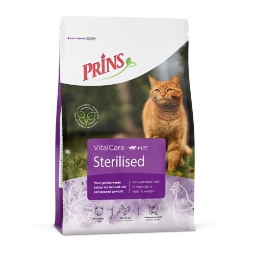Prins Vitalcare cat sterilised 10 kg
