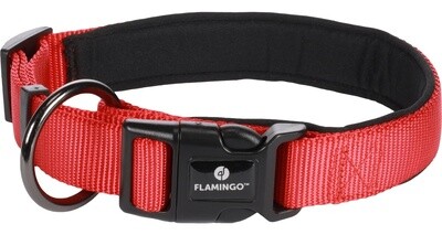 Halsband Abbi Rood S | 40-45cm x 20mm x 2mm