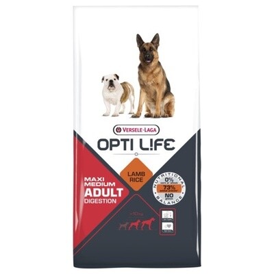 Opti Life Adult Digestion Medium-Maxi 12.5kg