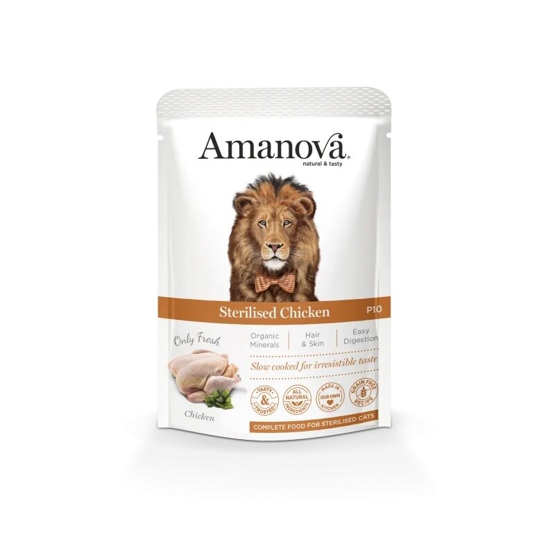 Amanova Sterilised Chicken 85gr