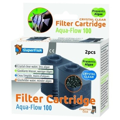 Superfish Aquaflow 100 Filter Crystal Clear Cartridge