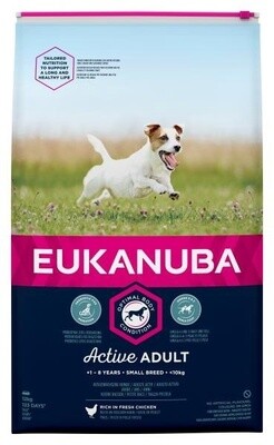 Eukanuba Active Adult Small Breed Kip 3kg