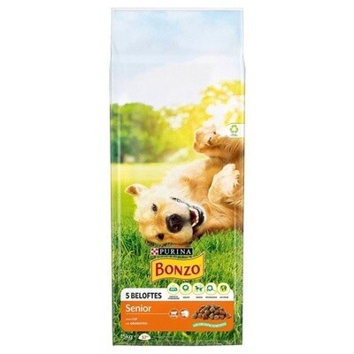 Bonzo Senior - Hondenvoer - 15 kg