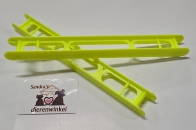 plastic rekje 20 cm / leeg visdraad tuigje