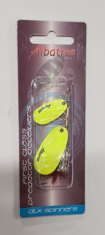 Spinner tandem bell fluo yellow
