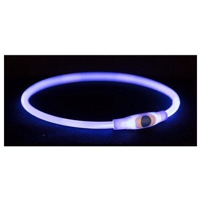 USB Flash Lichtgevende TPU Band Blauw S-M 40 cm