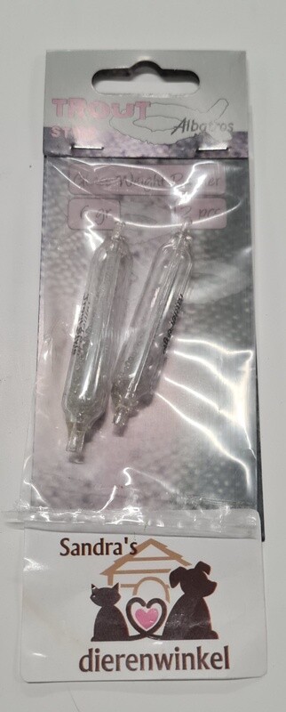 Trout Style Glass Rattler Loodjes 4 gr 2 st