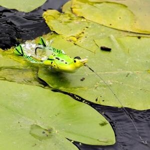 Savage Gear 3D Hollow Duckling Weedless - Yellow - 7.5cm - 15g -