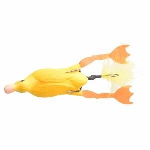 Savage Gear 3D Hollow Duckling Weedless - Yellow - 7.5cm - 15g -