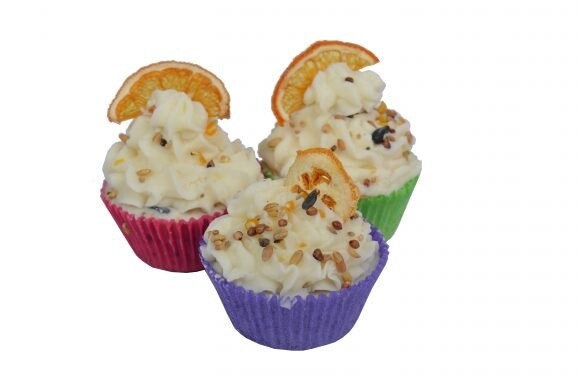 Vogelcupcake per stuk