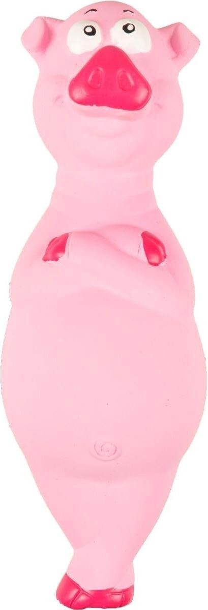 Hondenspeelgoed Latex Squeaky Varken - Roze 8.5 x 10 x 31.5 cm