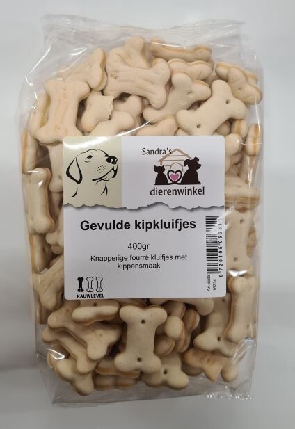 Gevulde kipkluifjes 500gr