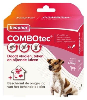 Beaphar Combotec anti vlo middel hond 2-10kg